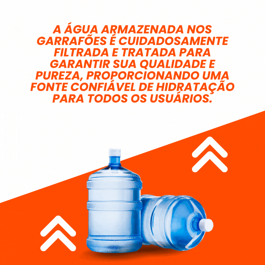 GARRAFÃO DE ÁGUA 20L